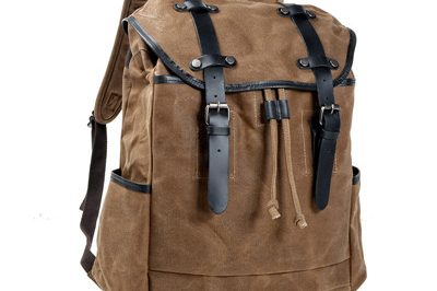 Customized travelling canvas drawstring backpack (4)