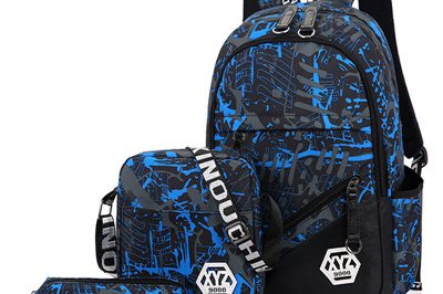 Factory unisex teenager nylon waterproof school backpack (1)