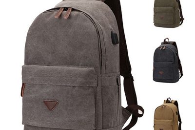 Retro usb charging business laptops canvas backpack (9)