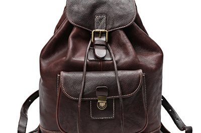 Top layer travel leather school bags backpack wholesale (1)