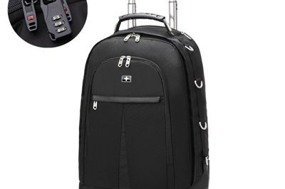 Trend pull outdoor large capacity trolley backpack (3)