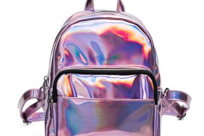 Wholesale girl fashion small laser backpack (4)