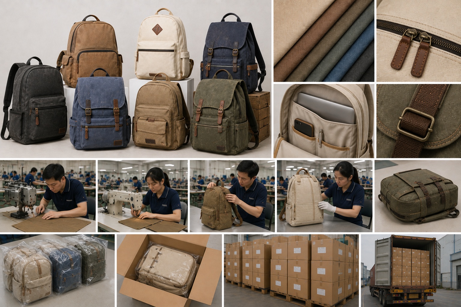 Canvas Backpack