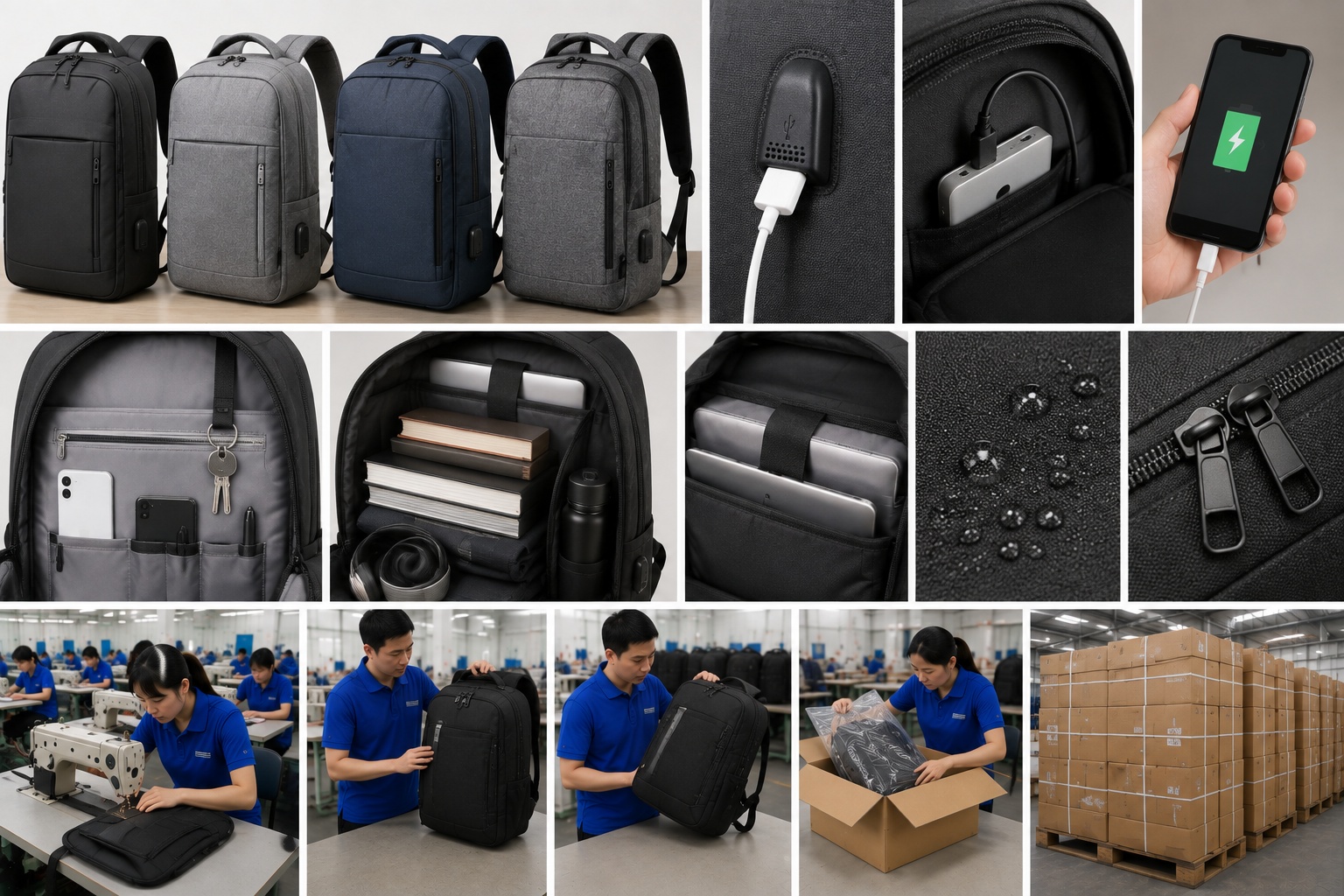 Charging Backpack